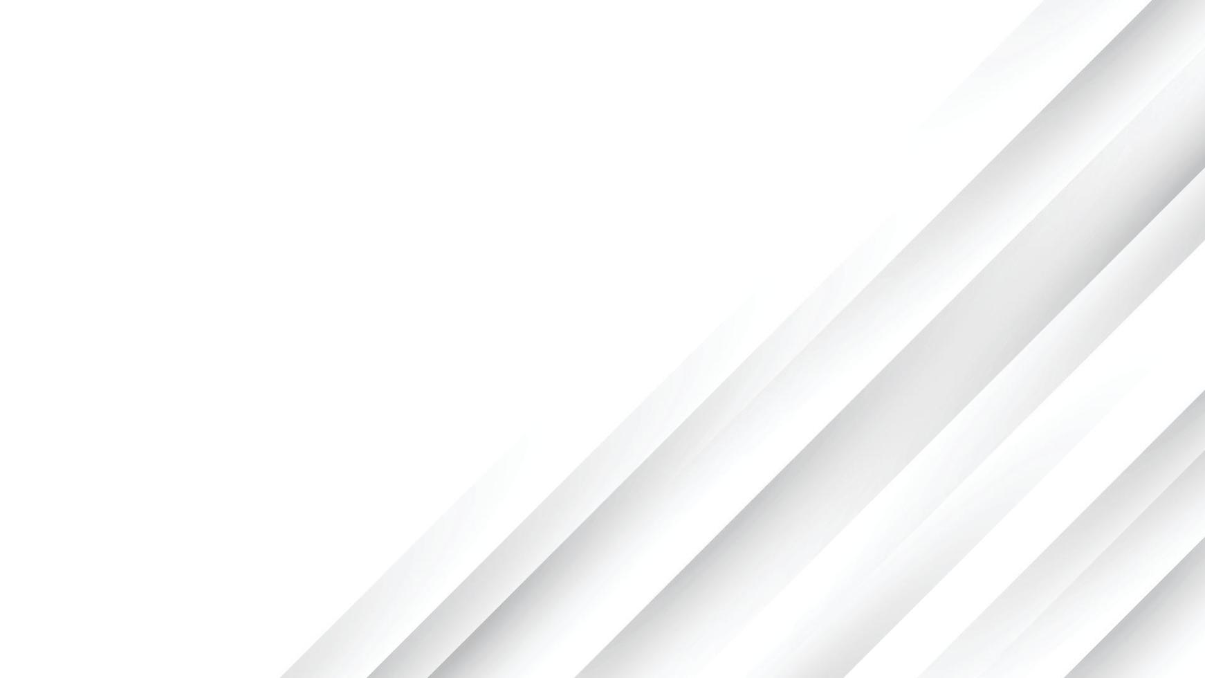 Resumen de tecnología de geometría de arquitectura de línea diagonal gris y blanca. diseño geométrico moderno. ilustración vectorial vector