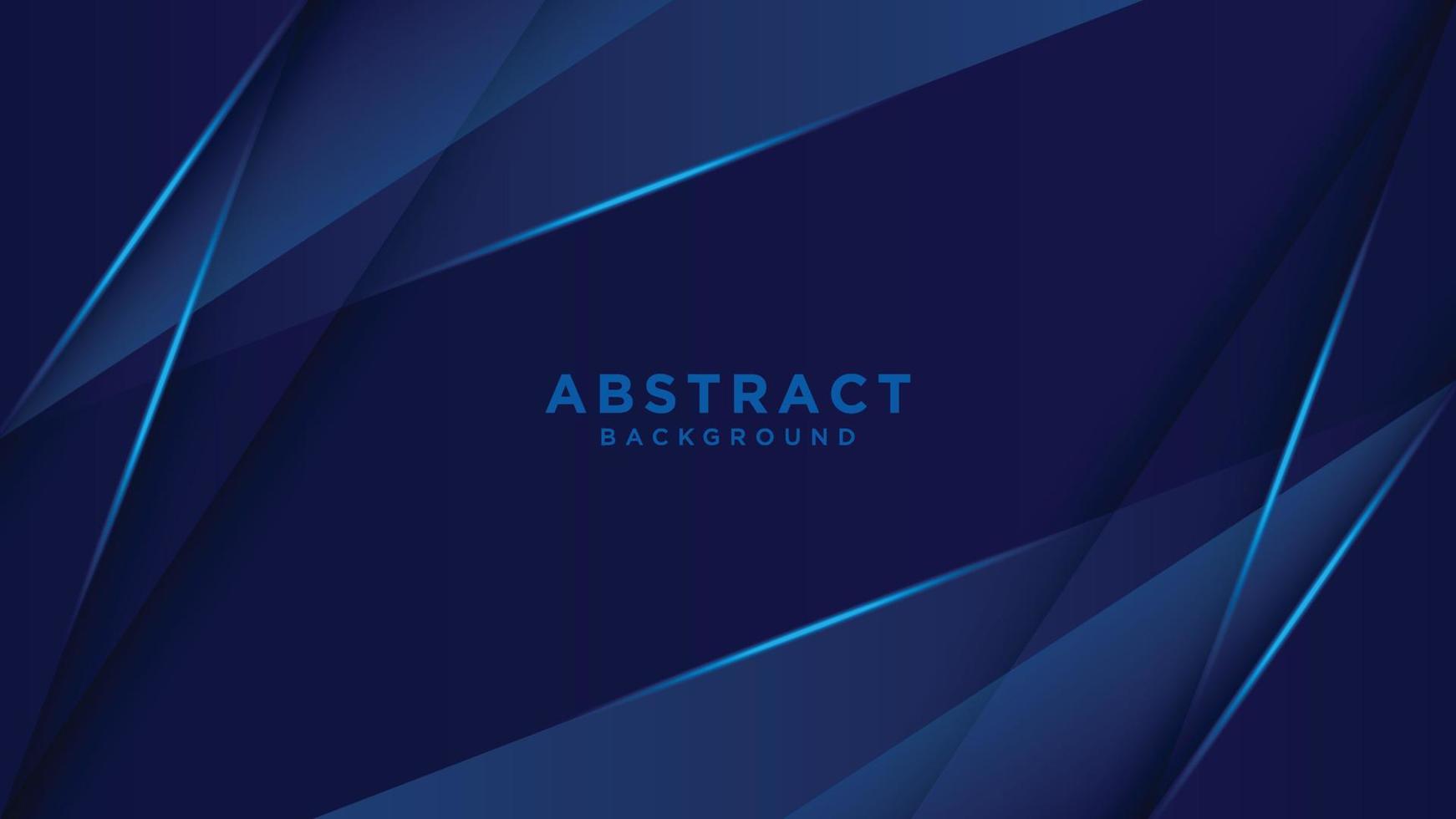 Blue black abstract background geometry shine and layer element. vector