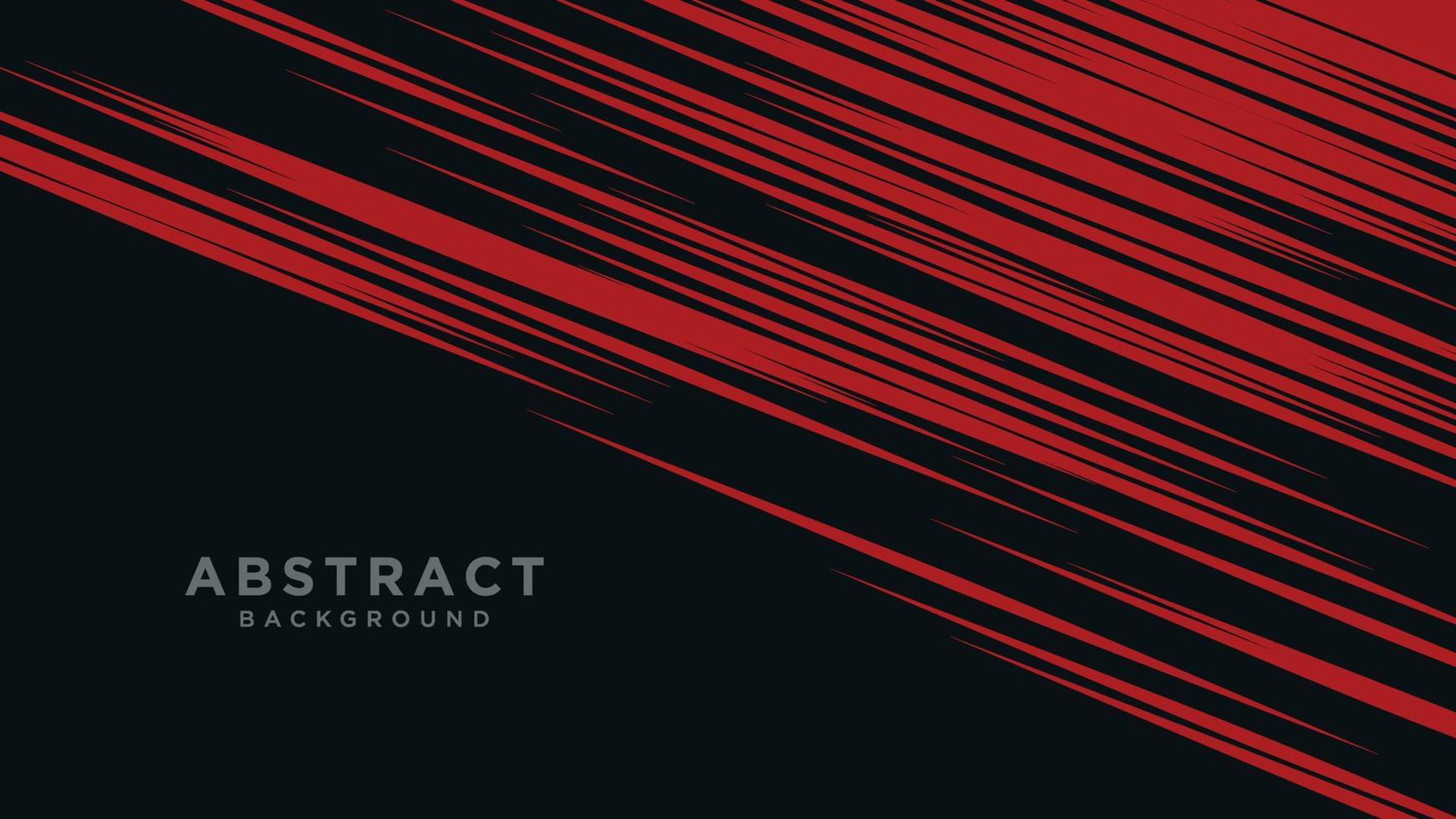 Abstract template dark with red  stripes neon light. vector