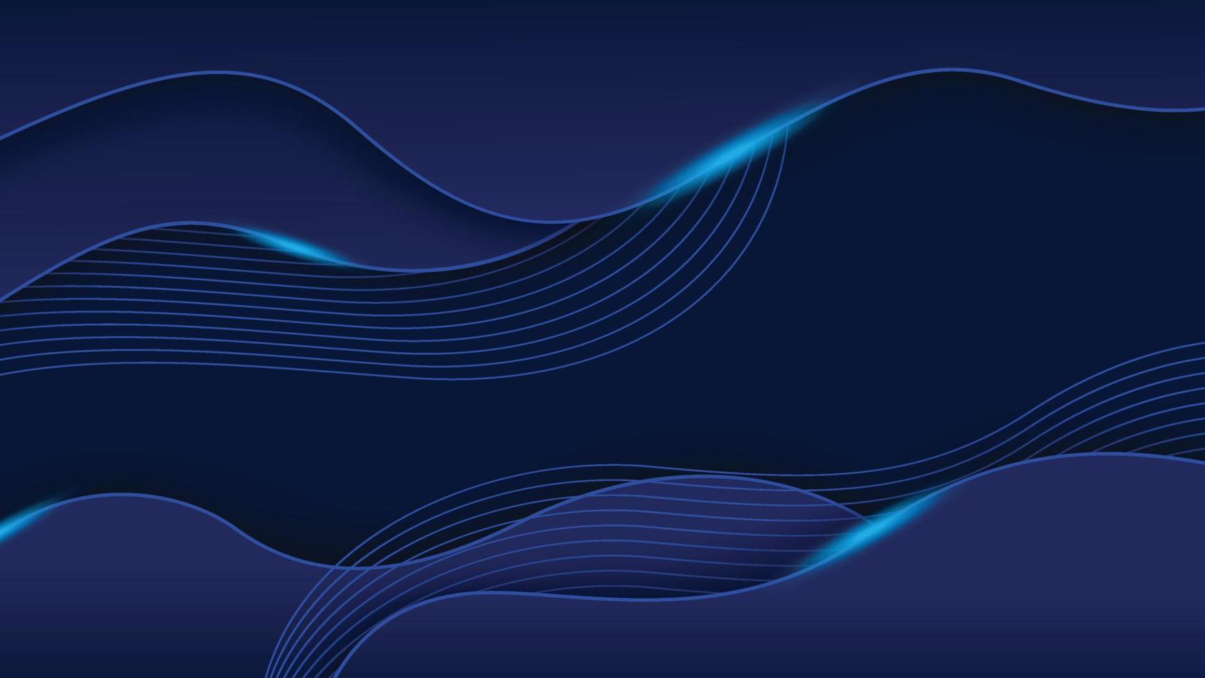 Dynamic navy blue textured style background design. vector