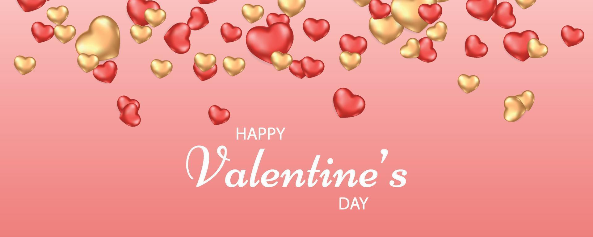 Valentine's day card concept. Romantic background. vector