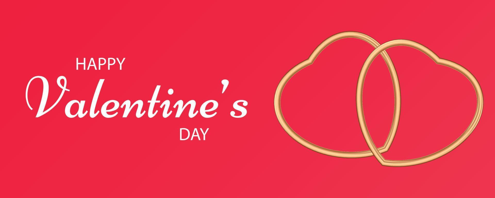 Valentine's day card concept. Romantic background. vector