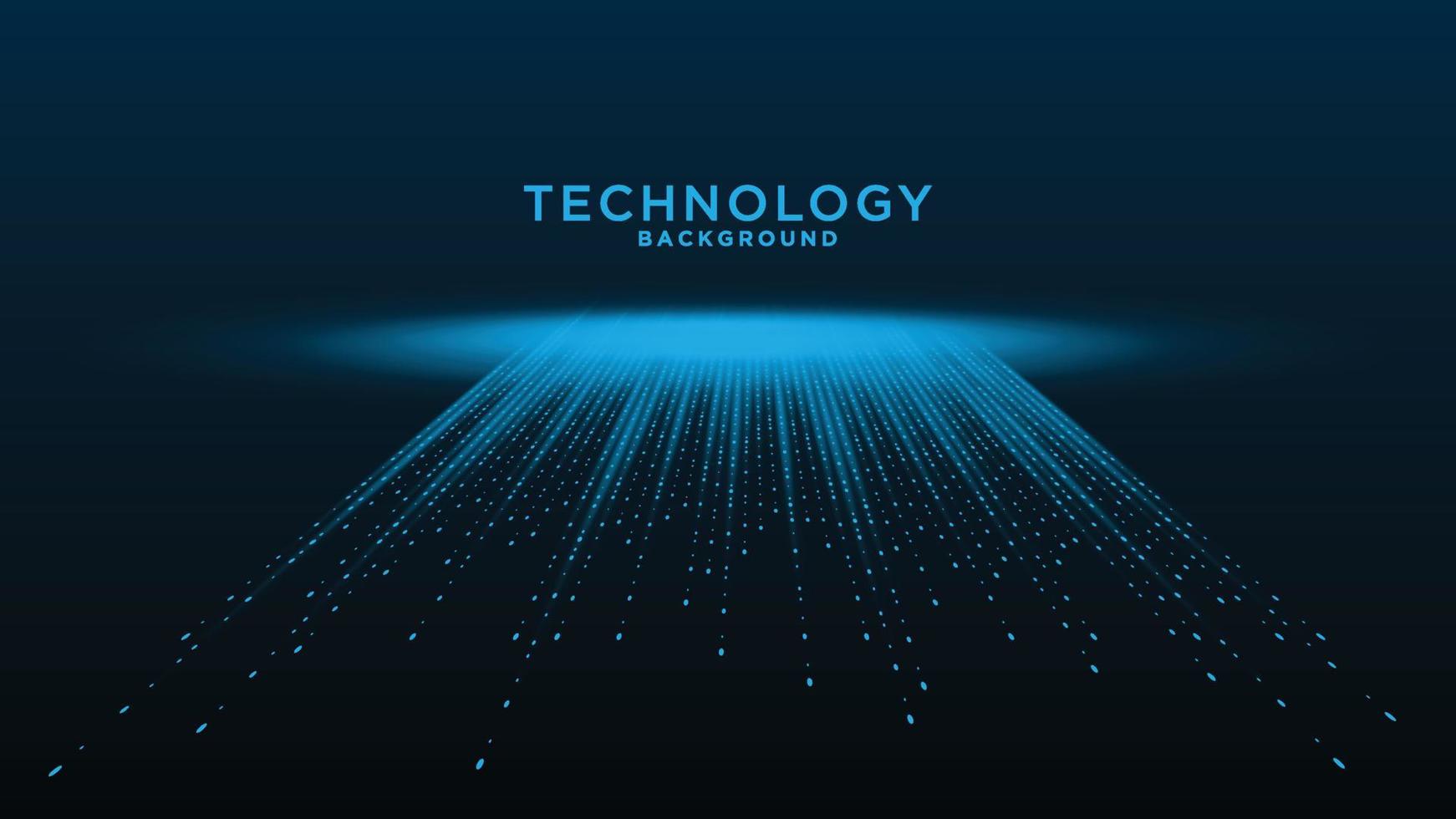Dot blue pattern screen led light gradient texture background. Abstract technology big data digital background. vector
