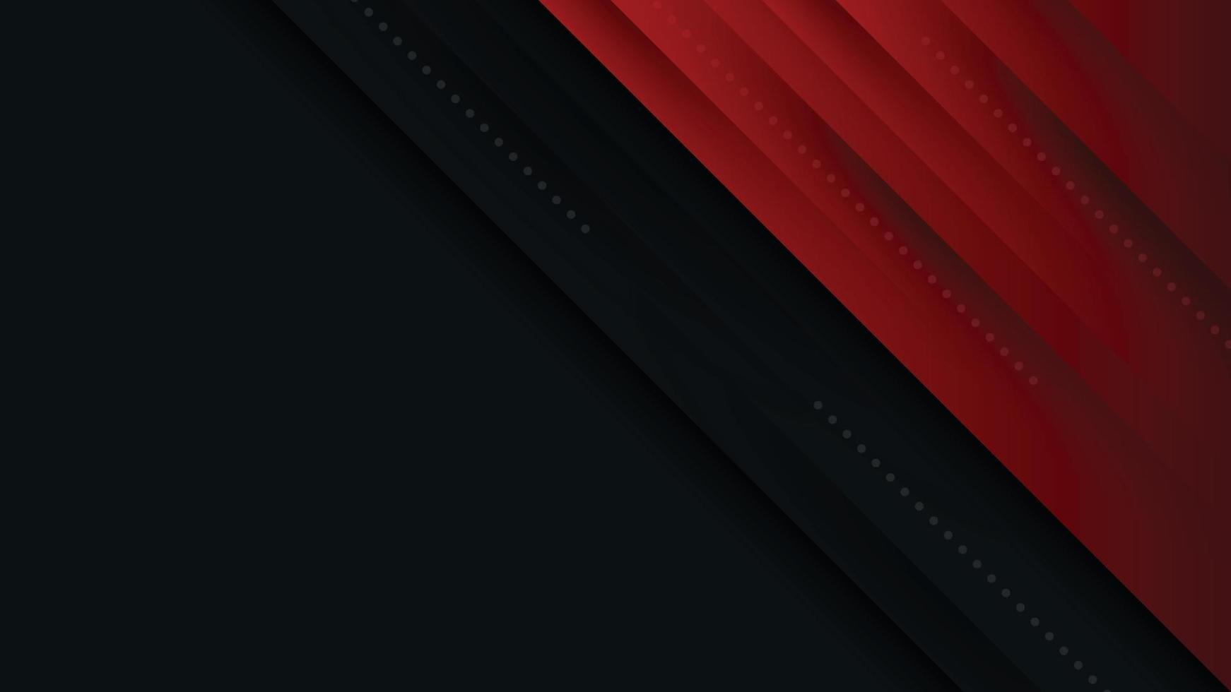 Red and black contrast background. You can use for ad, poster, template, business presentation. vector