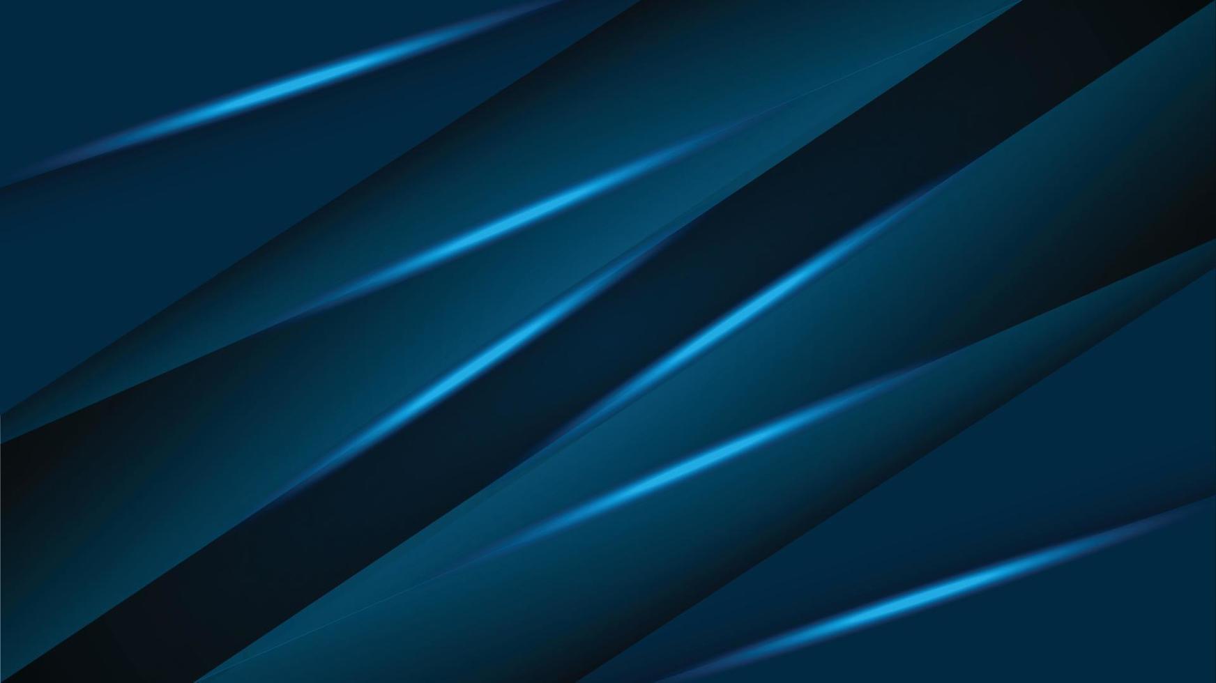 Blue black abstract background geometry shine and layer element. for website, poster, brochure, presentation template etc vector
