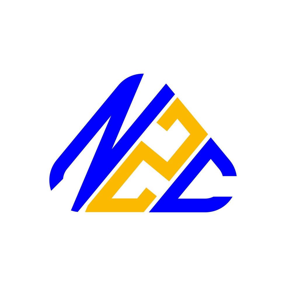 NZC letter logo creative design with vector graphic, NZC simple and modern logo.