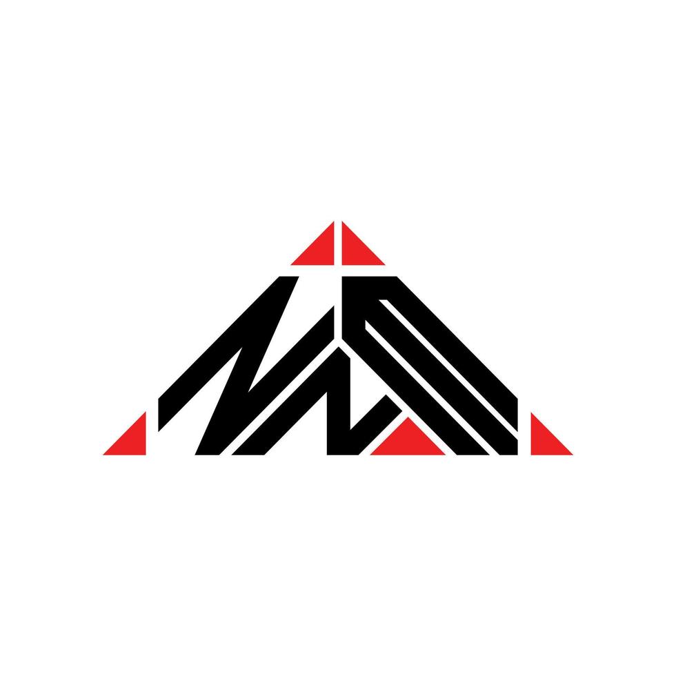 Diseño creativo del logotipo de la letra nnm con gráfico vectorial, logotipo simple y moderno de nnm. vector