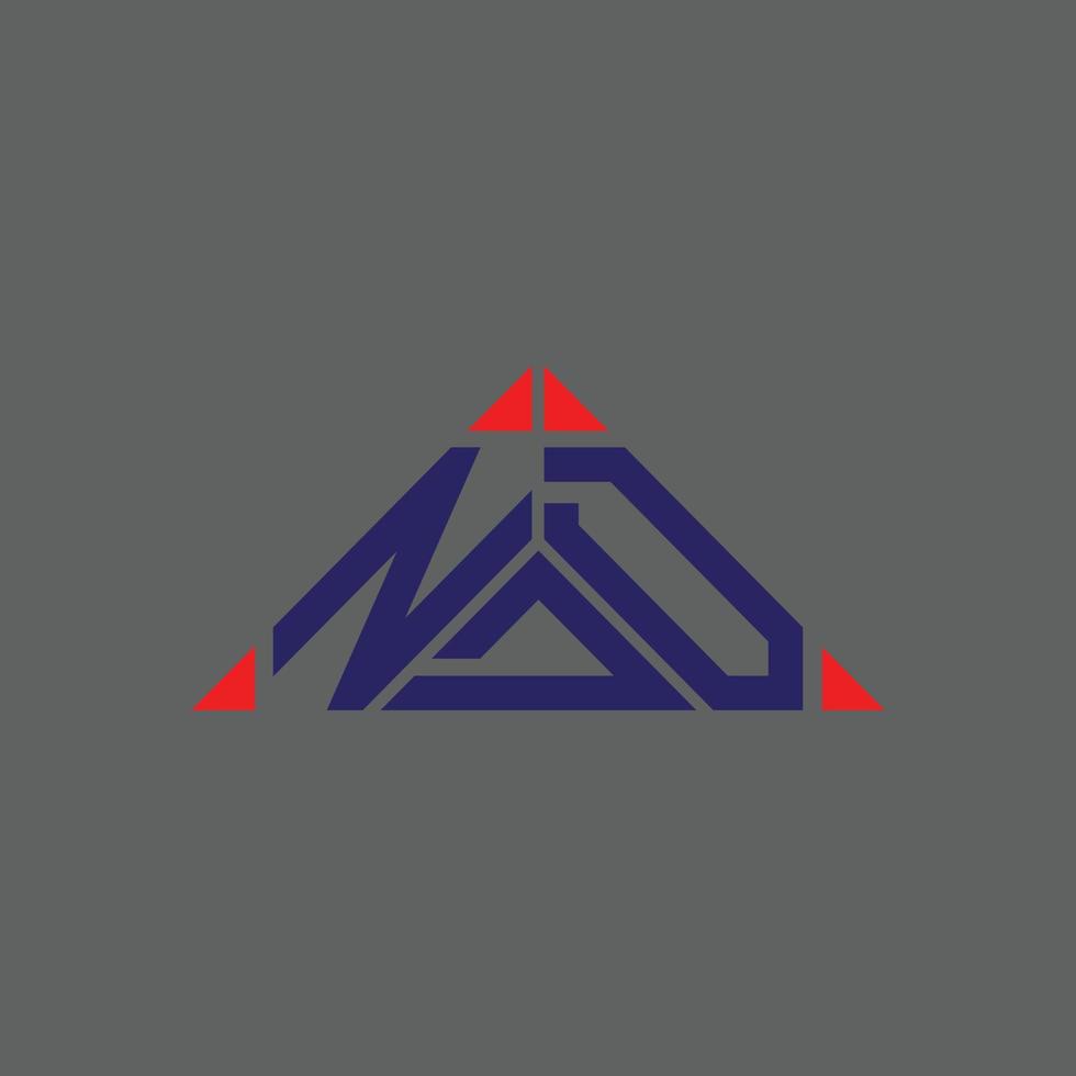 diseño creativo del logotipo de la letra ndd con gráfico vectorial, logotipo simple y moderno de ndd. vector