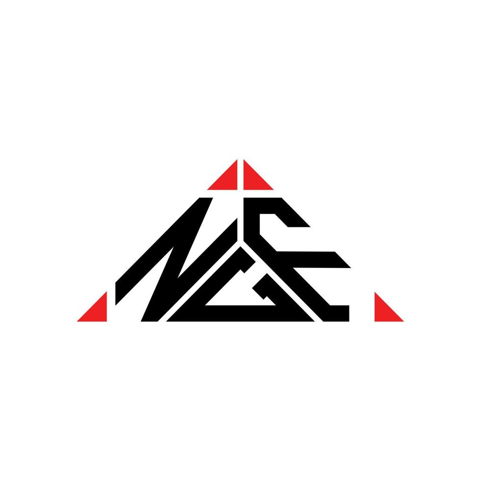 NGF letter logo creative design with vector graphic, NGF simple and modern logo.