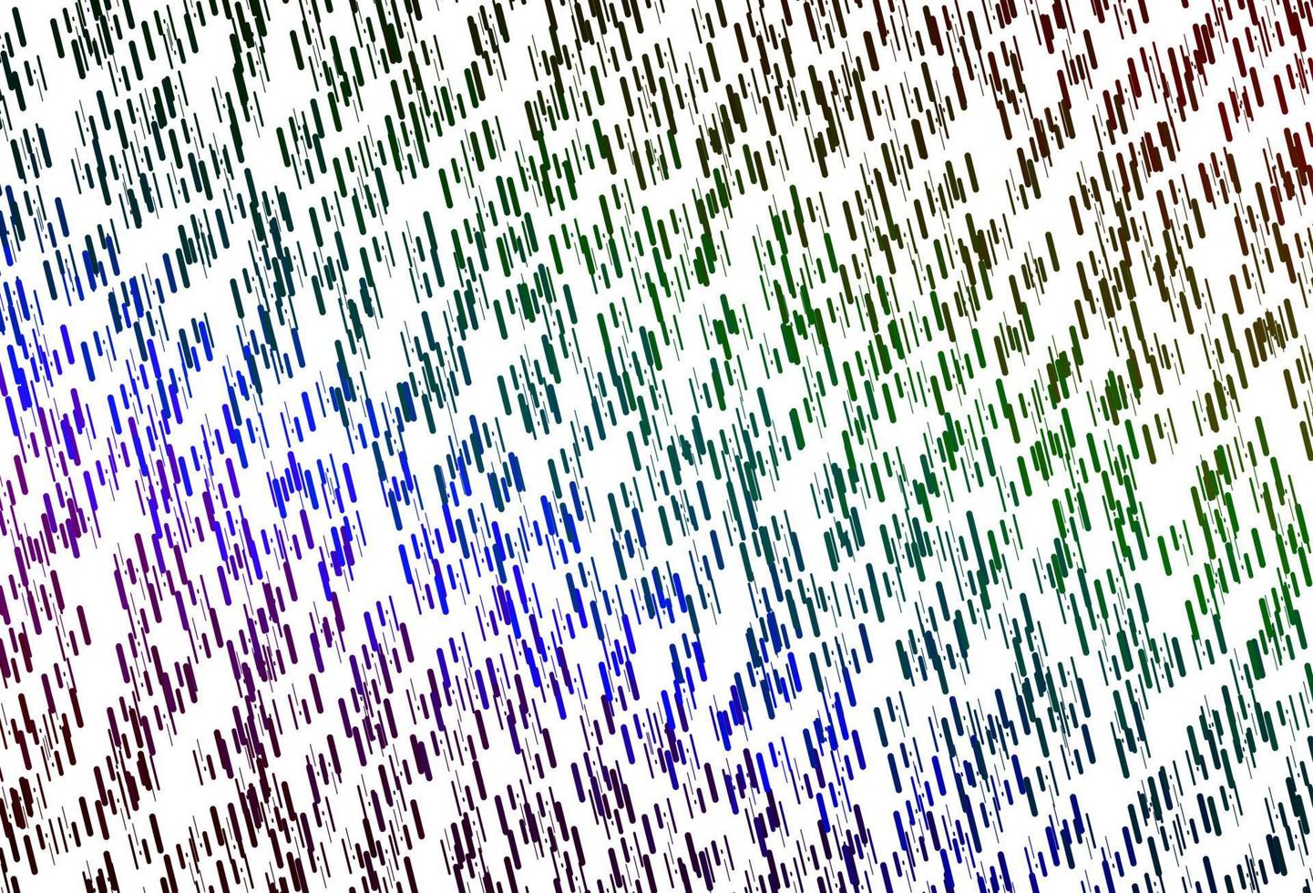 Light Multicolor, Rainbow vector pattern with narrow lines.