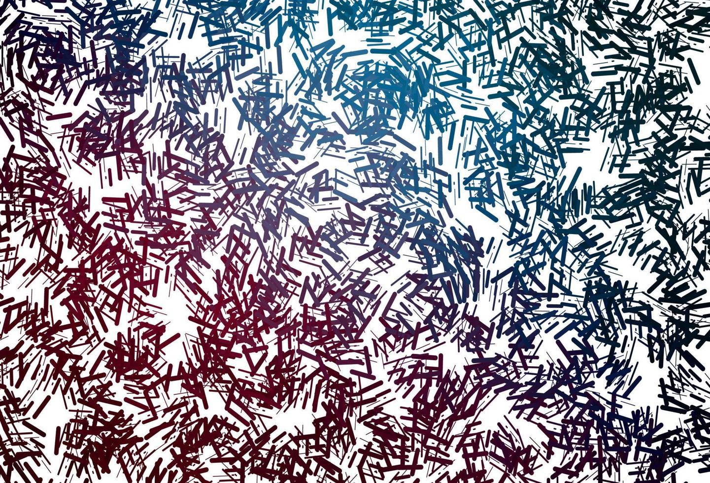 Dark multicolor, rainbow vector template with repeated sticks.