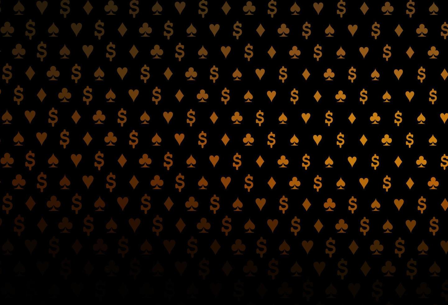 Dark orange vector layout with elements of cards.