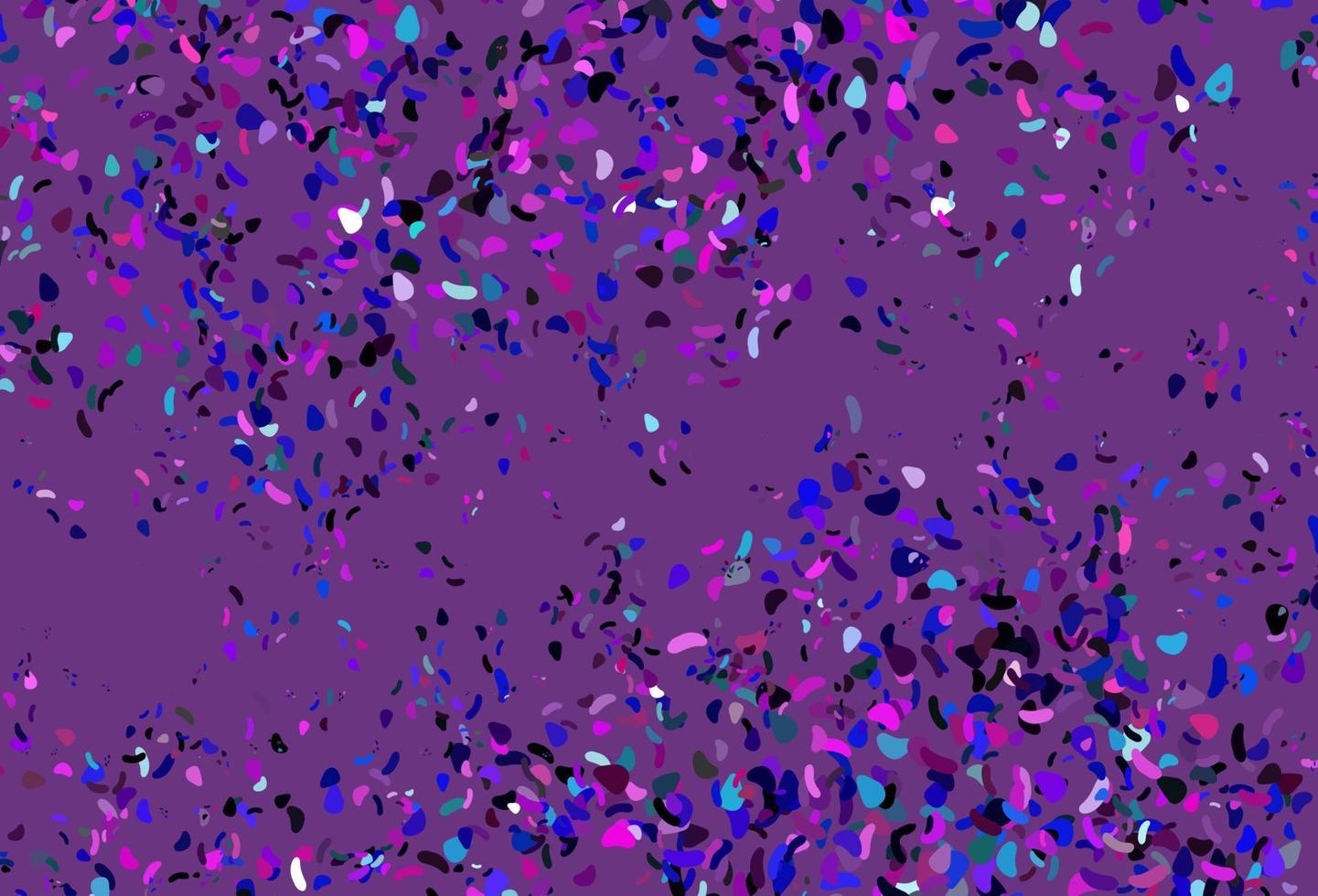 Light Pink, Blue vector template with memphis shapes.