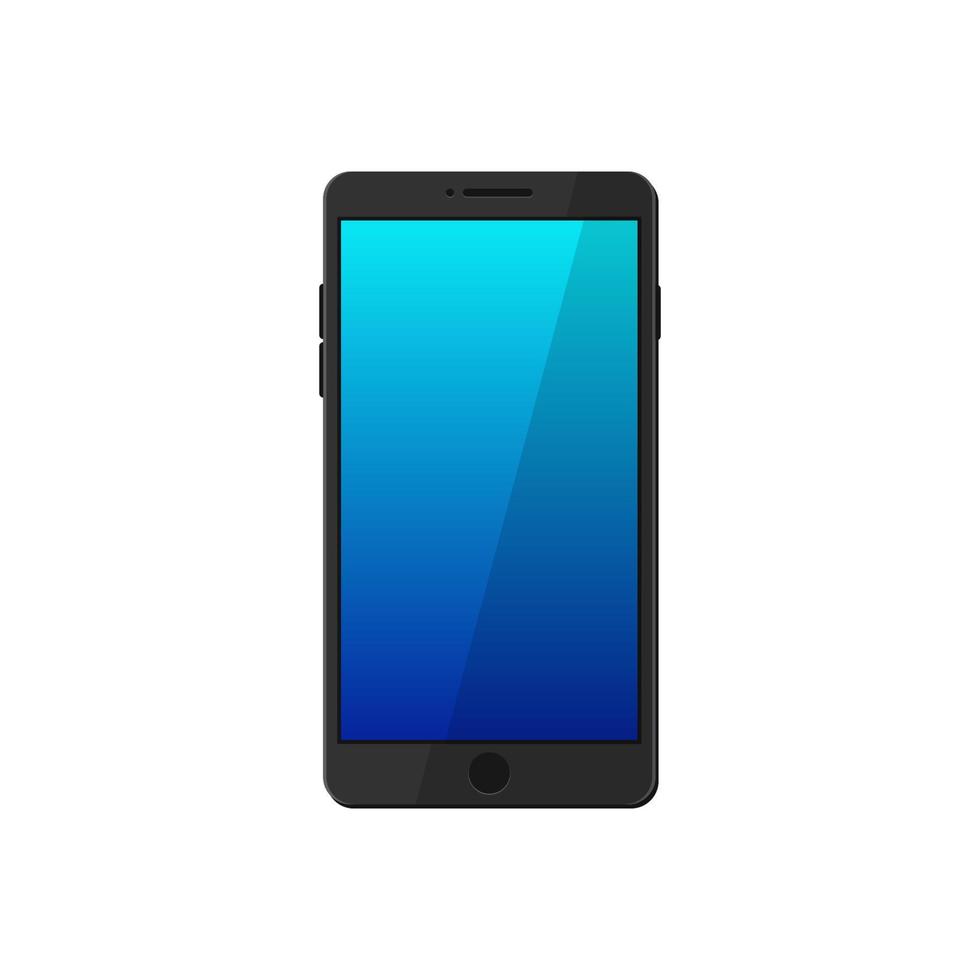 Smartphone vector isolated on white background