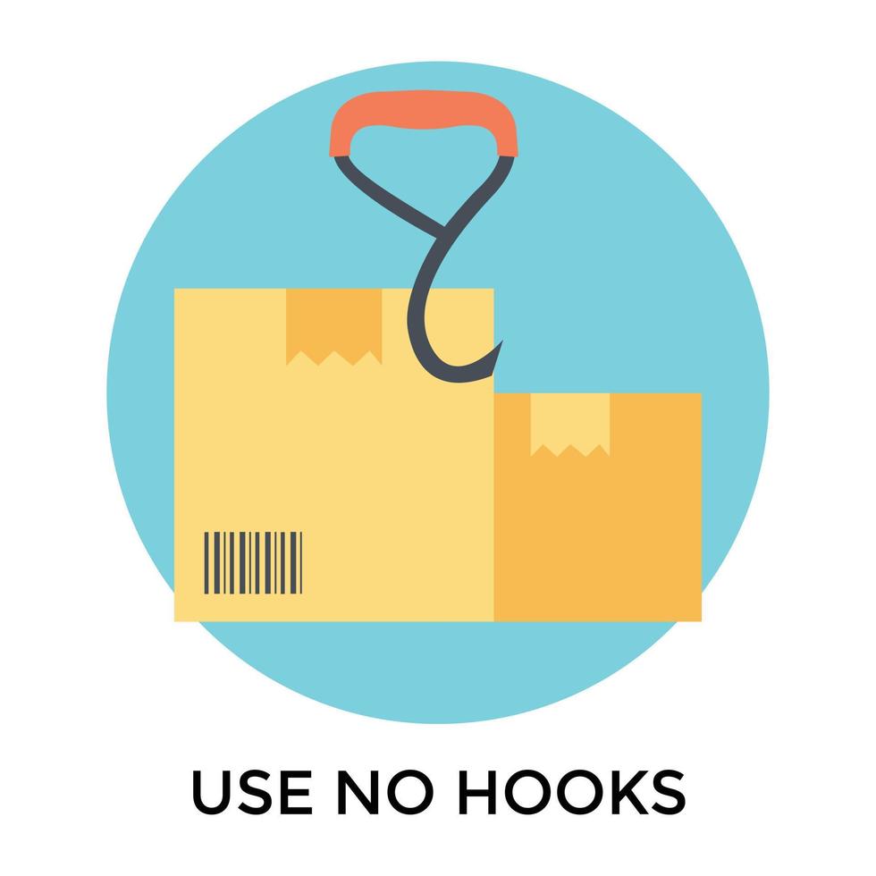 Use No Hook vector