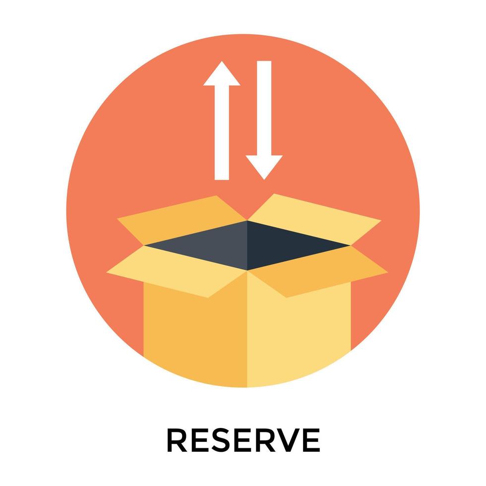 Reserve Storage Unit vector