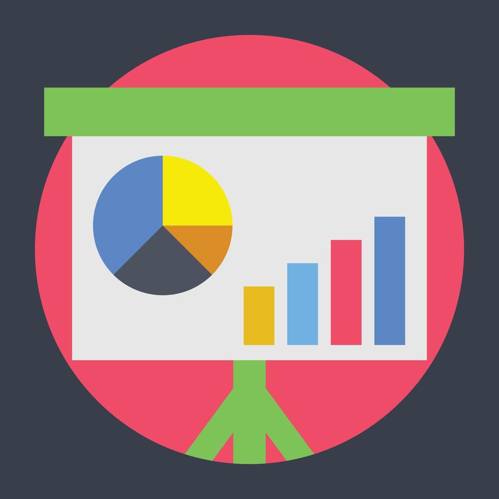Trendy Analysis Concepts vector