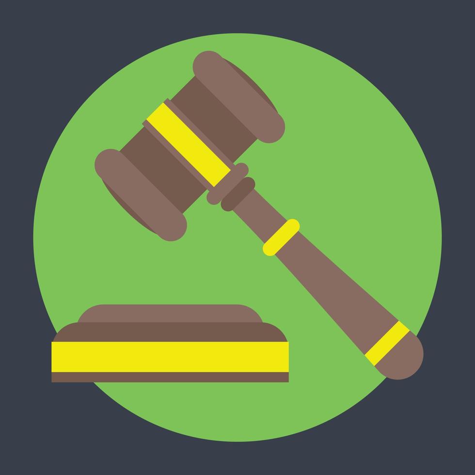 Trendy Auction Concepts vector