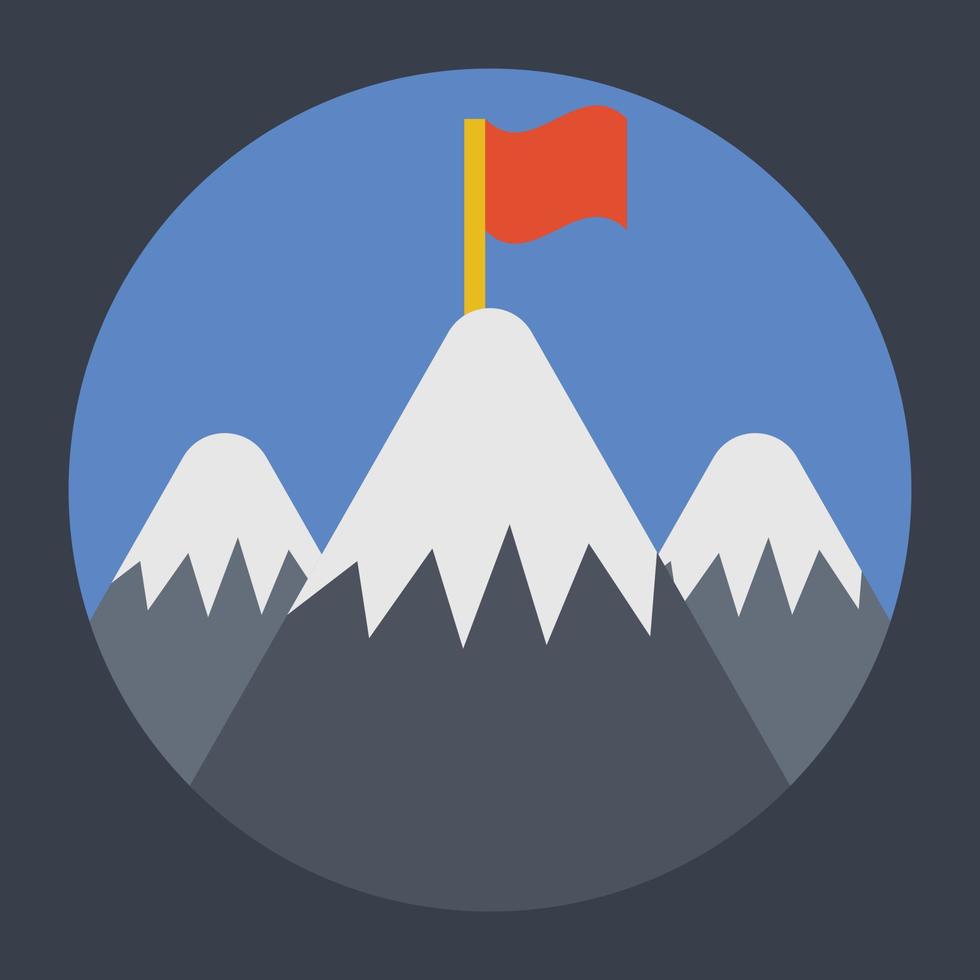 Trendy Milestone Concepts vector
