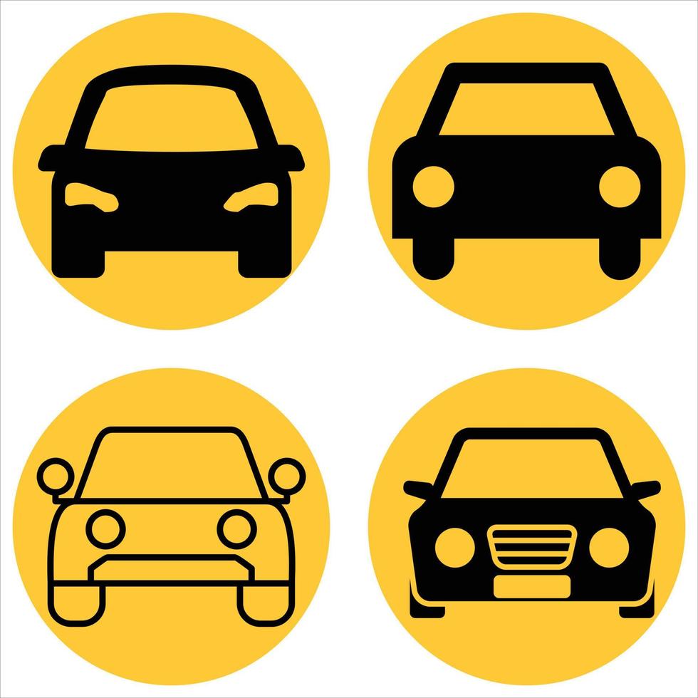 Collection of cars vector