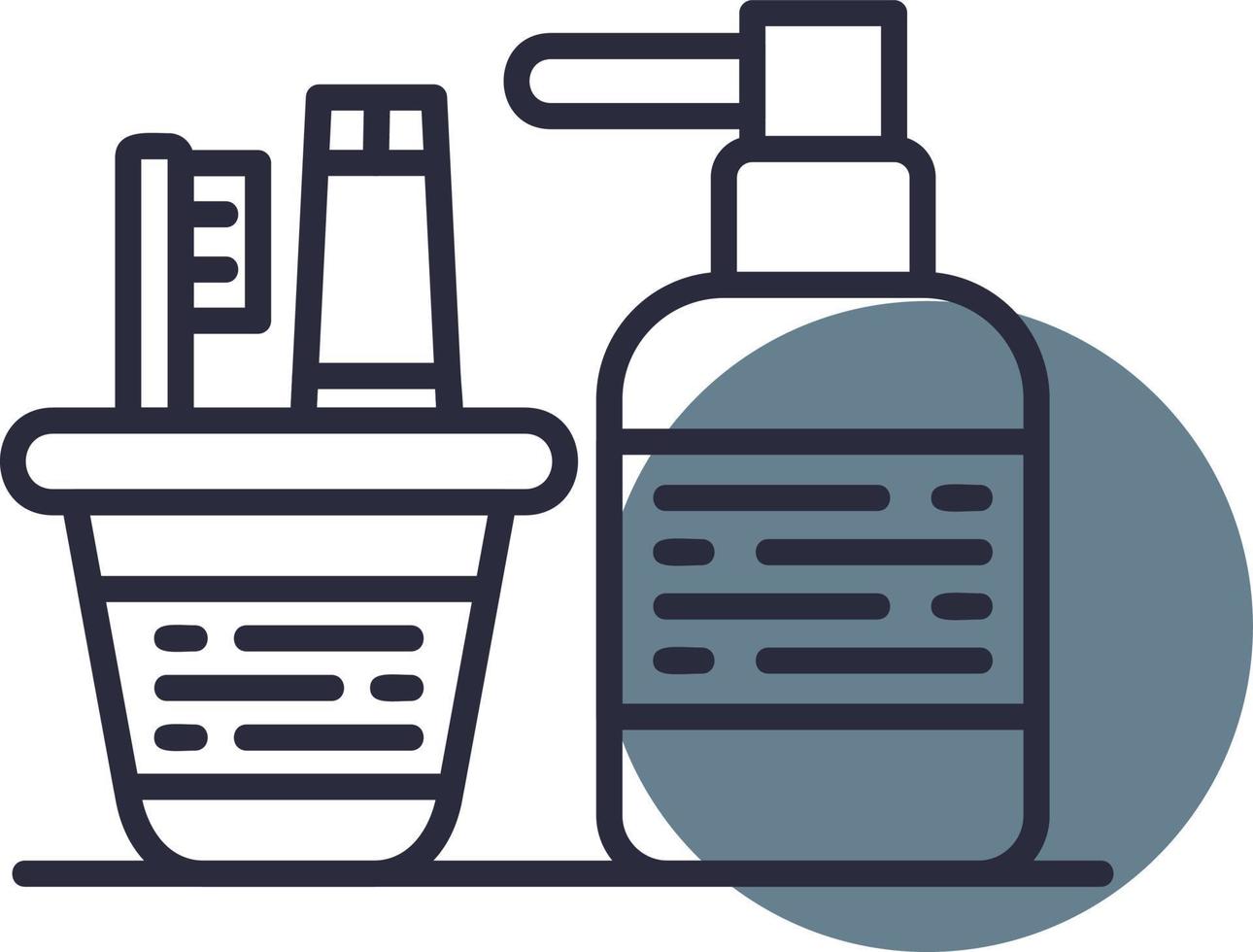 Toiletries Creative Icon Design vector