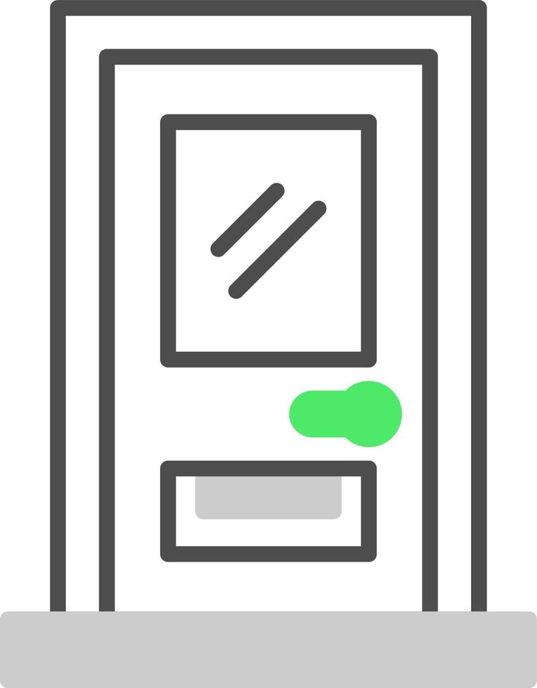 Door Creative Icon Design vector