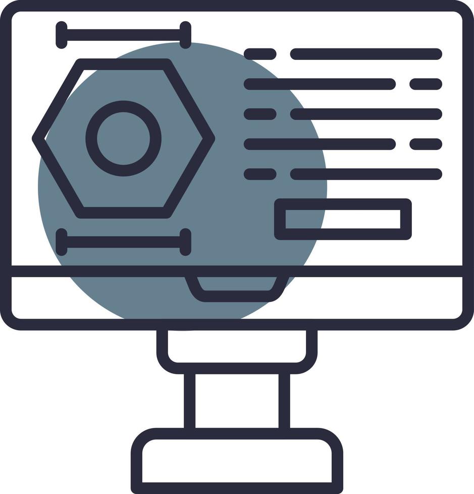 Cad Creative Icon Design vector