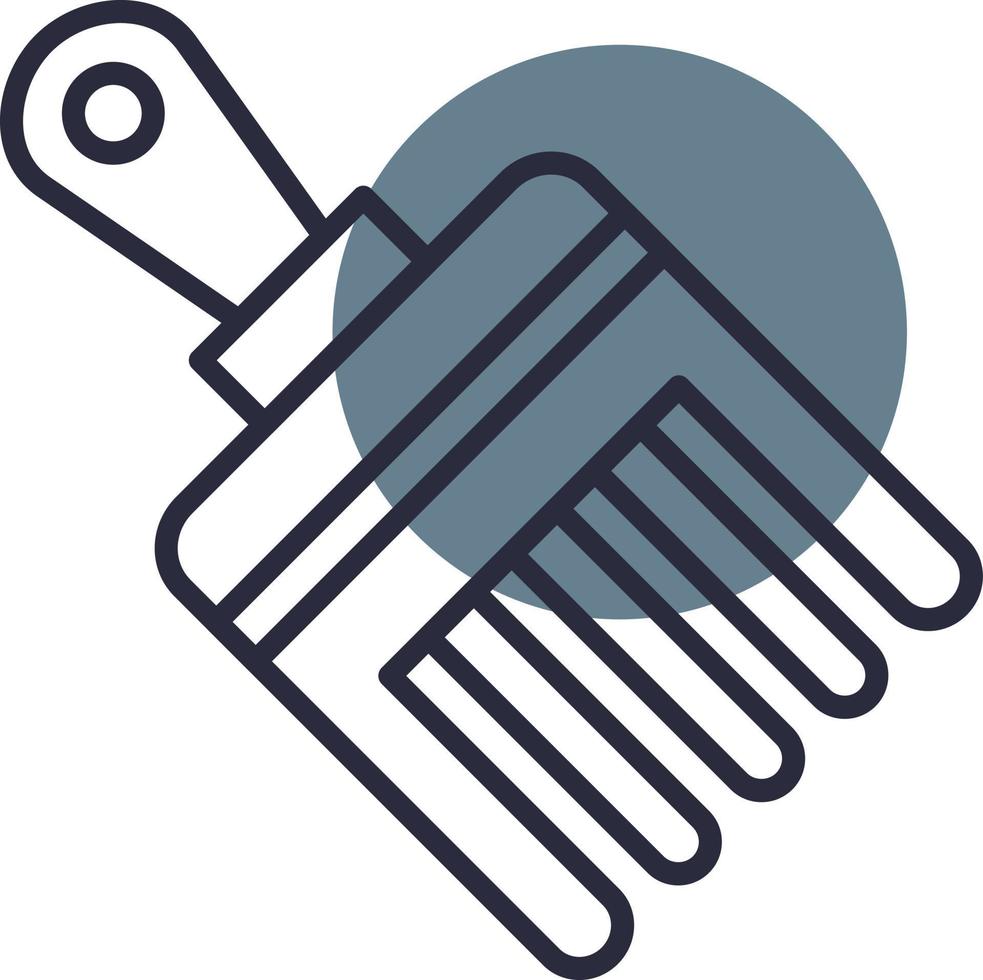 Comb Creative Icon Design vector