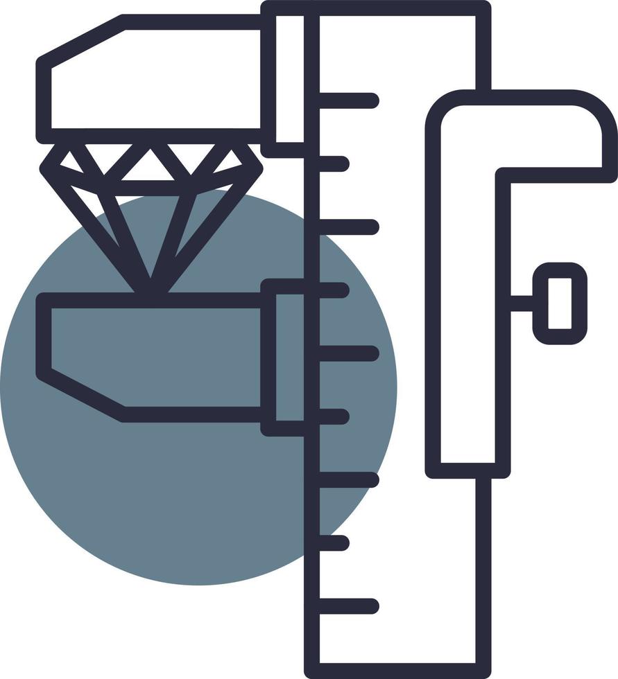 Size Creative Icon Design vector