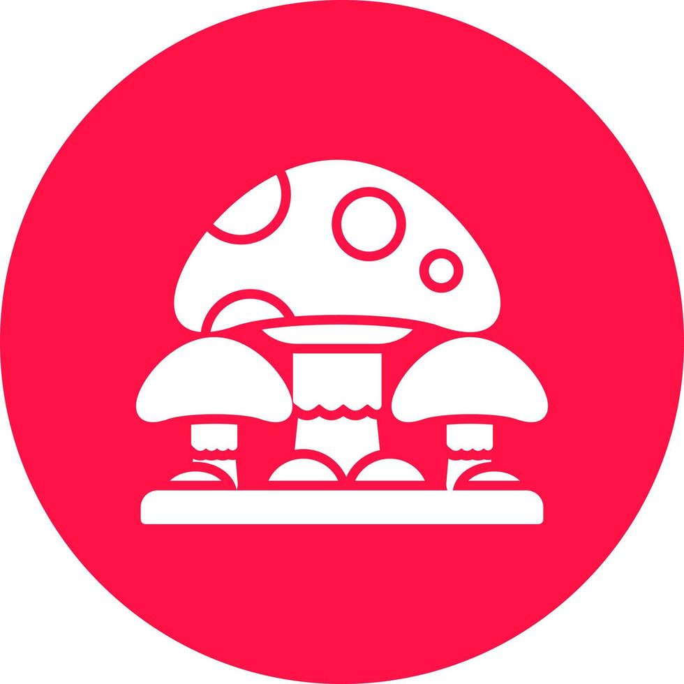 Mushroom Creative Icon Design vector
