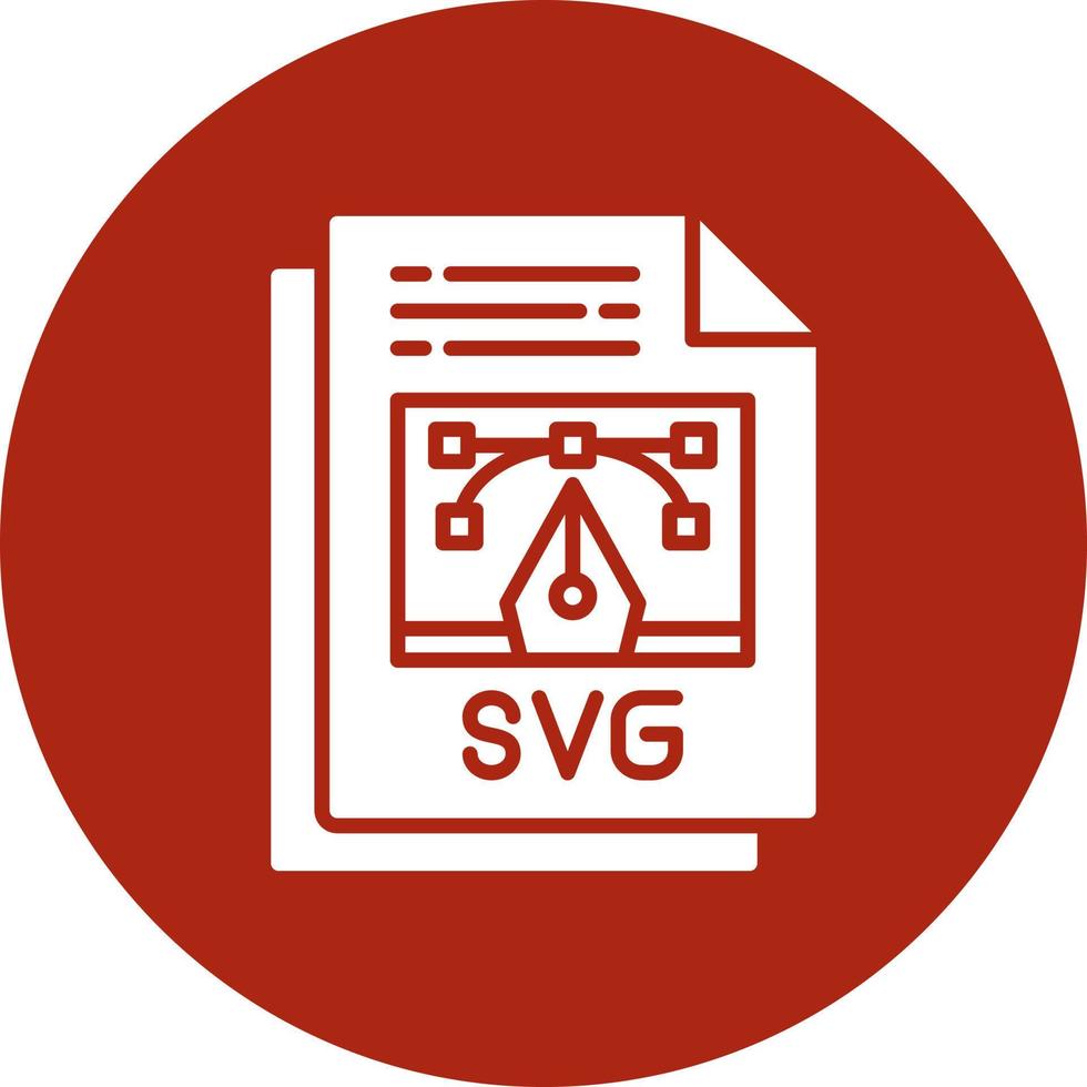 diseño de icono creativo de archivo svg vector