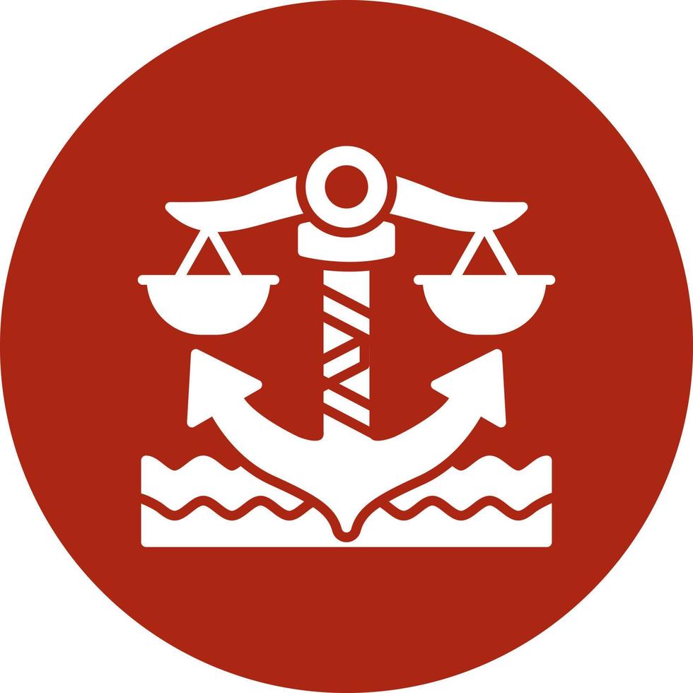 Law Creative Icon Design vector