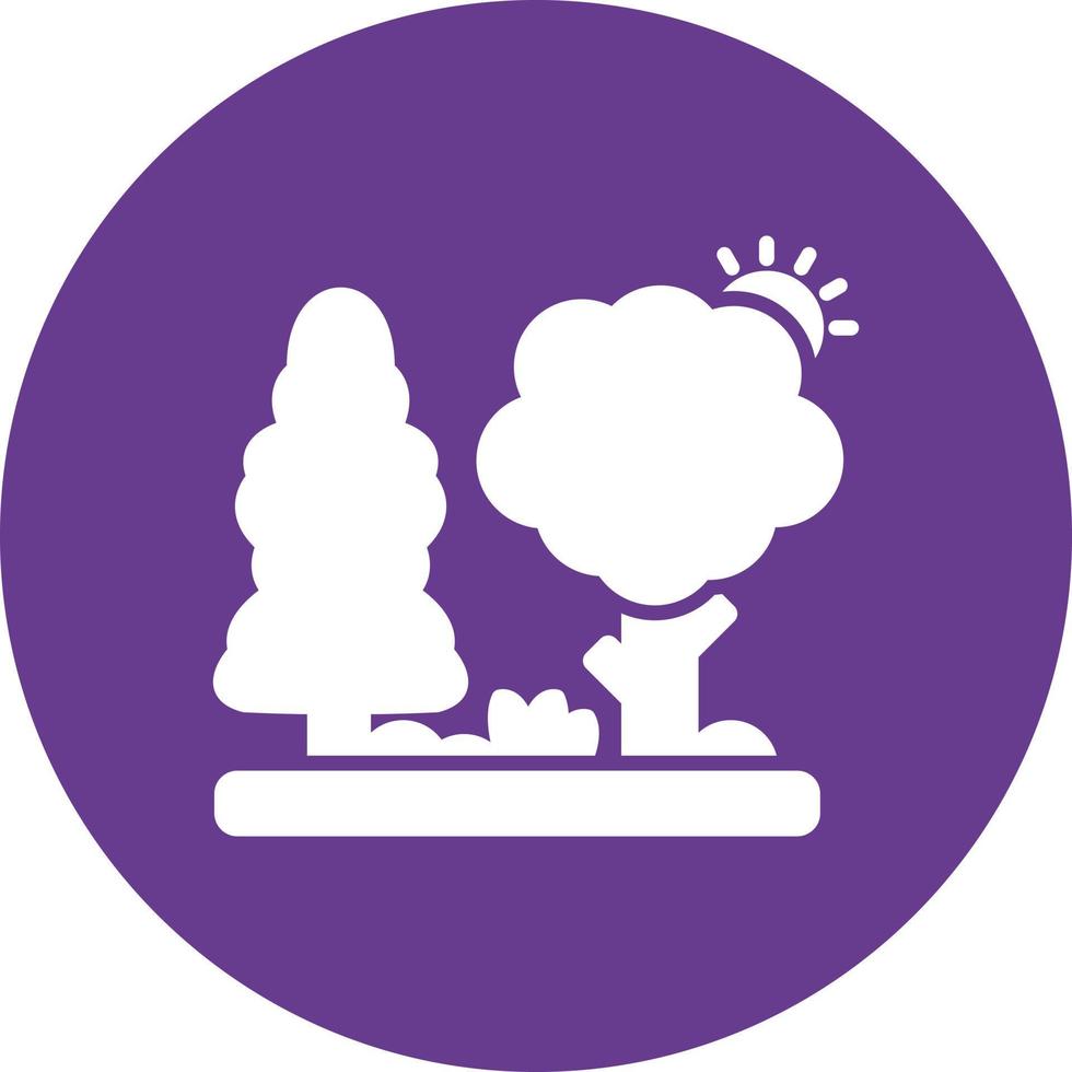 Forest Creative Icon Design vector