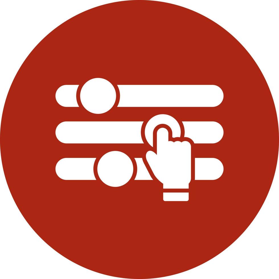 Adjust Creative Icon Design vector
