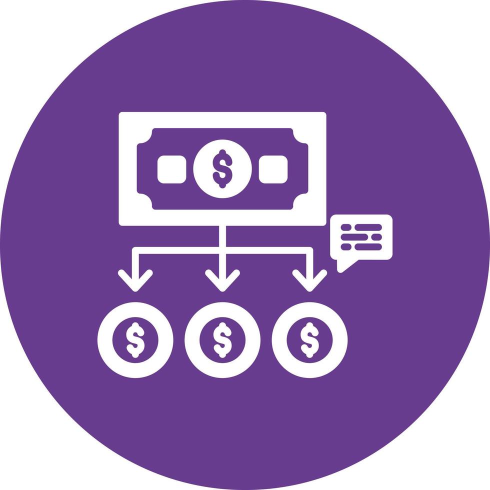 Money Creative Icon Design vector