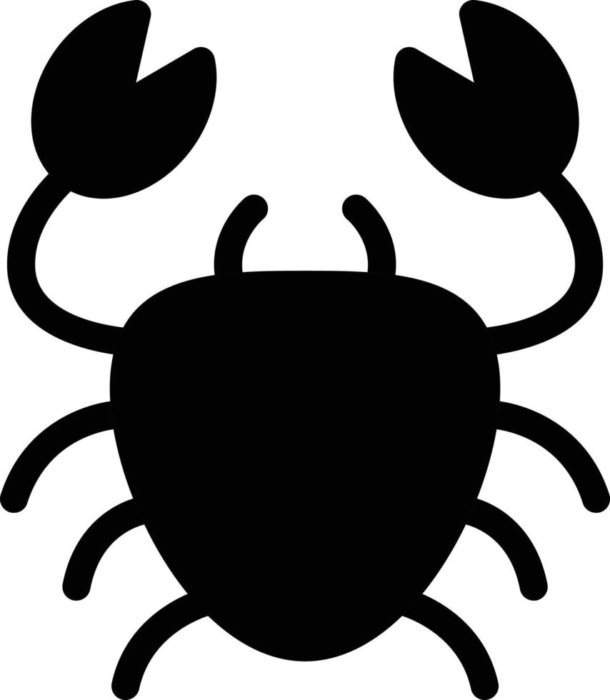 ilustración de vector de escorpión en un fondo. símbolos de calidad premium. iconos vectoriales para concepto y diseño gráfico.