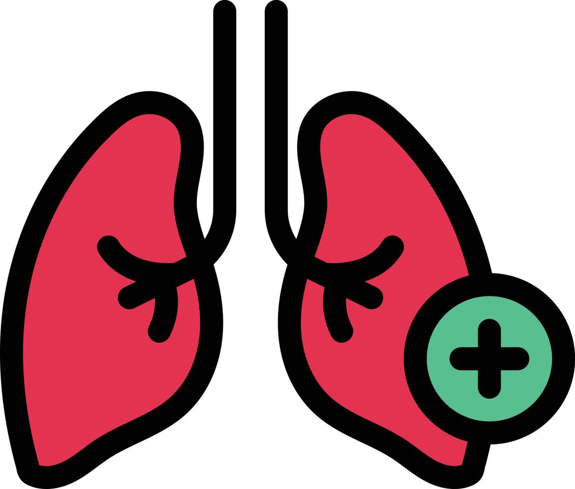 lungs vector illustration on a background.Premium quality symbols.vector icons for concept and graphic design.