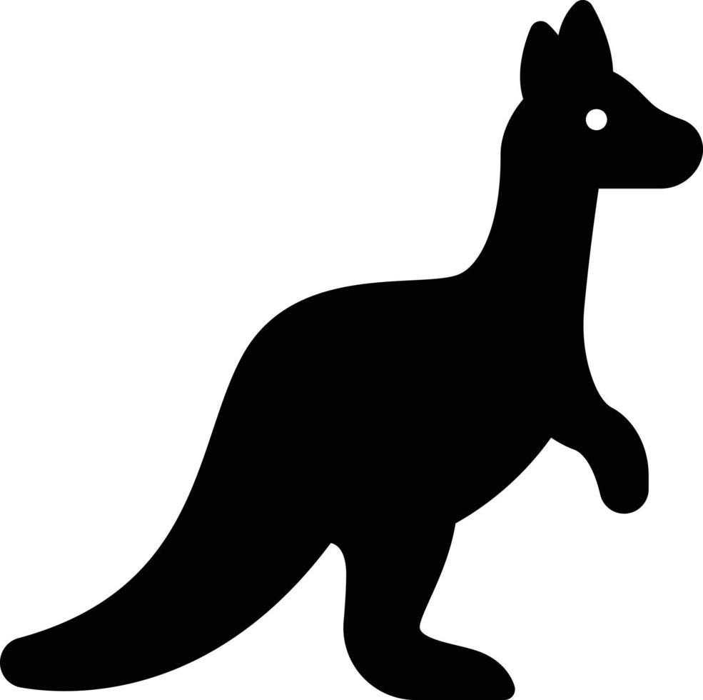 kangaroo vector illustration on a background.Premium quality symbols.vector icons for concept and graphic design.