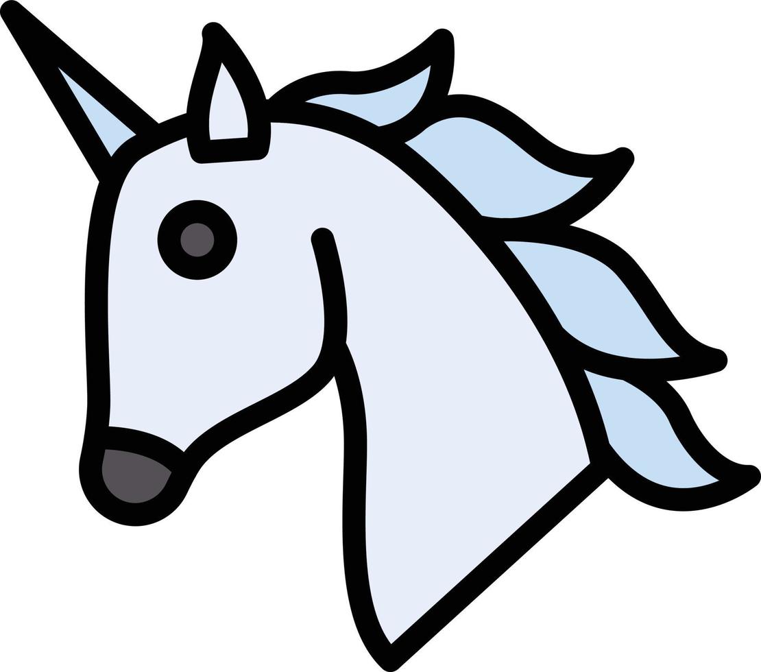 ilustración de vector de caballo en un fondo. símbolos de calidad premium. iconos vectoriales para concepto y diseño gráfico.
