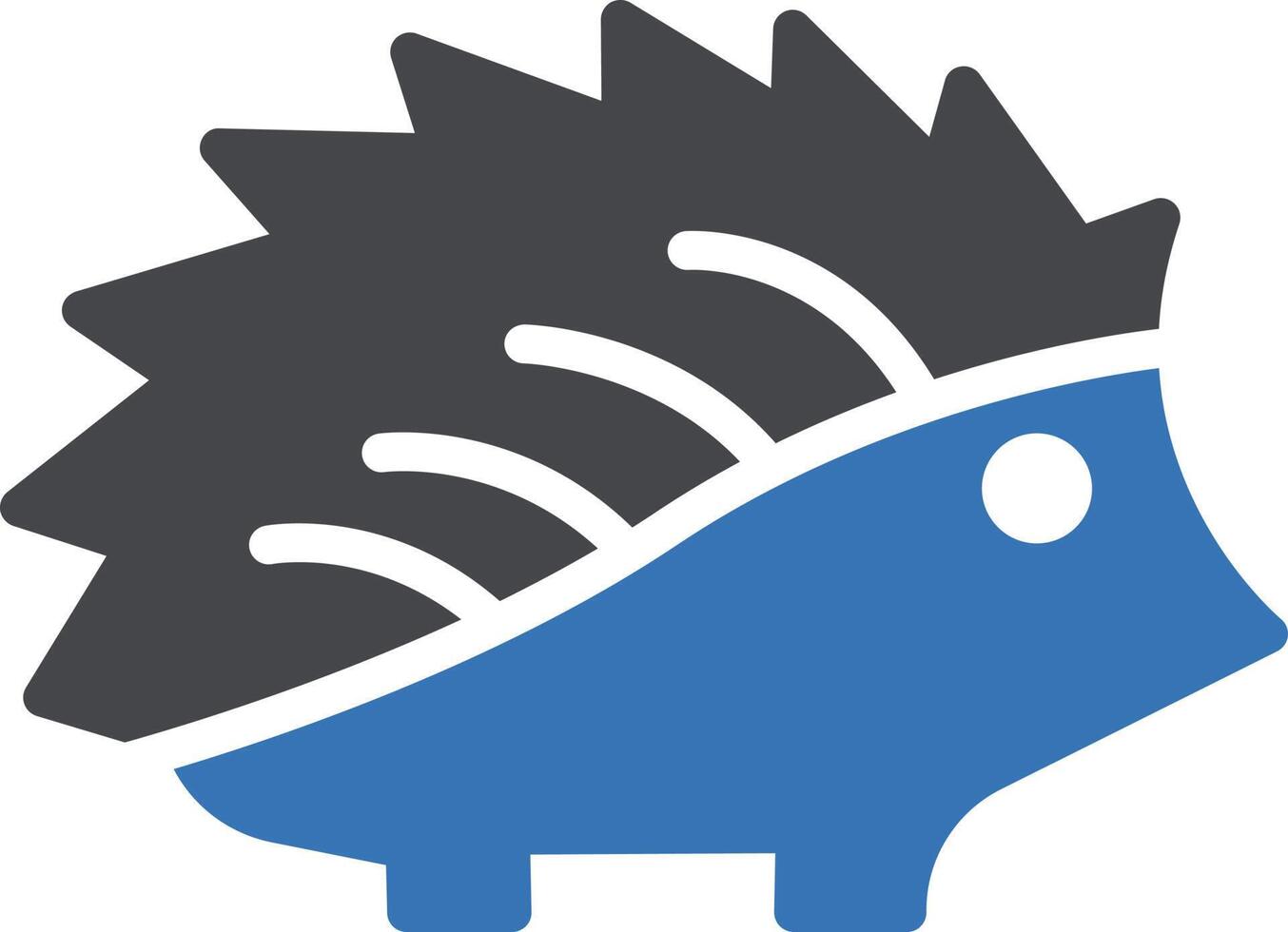 hedgehog vector illustration on a background.Premium quality symbols.vector icons for concept and graphic design.