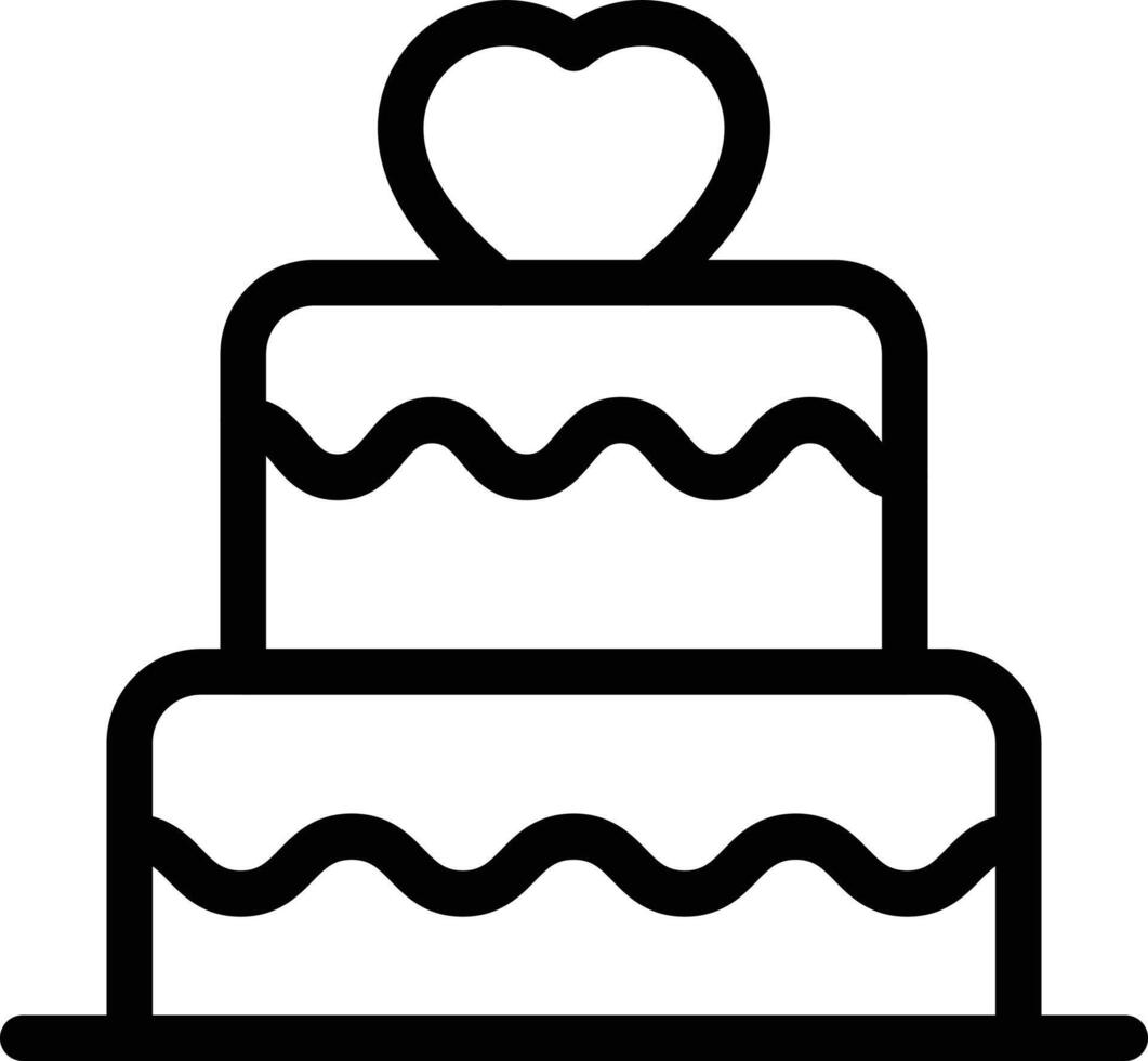 ilustración de vector de pastel de cumpleaños en un fondo. símbolos de calidad premium. iconos vectoriales para concepto y diseño gráfico.