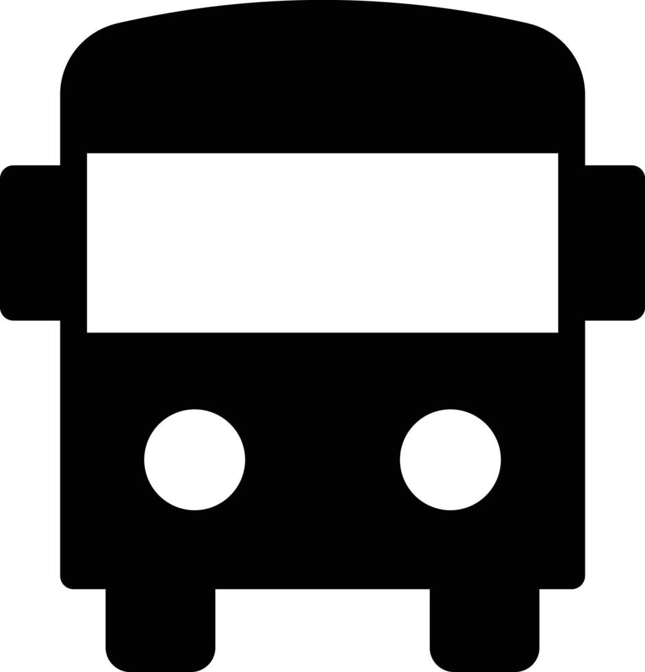 ilustración de vector de autobús escolar en un fondo. símbolos de calidad premium. iconos vectoriales para concepto y diseño gráfico.