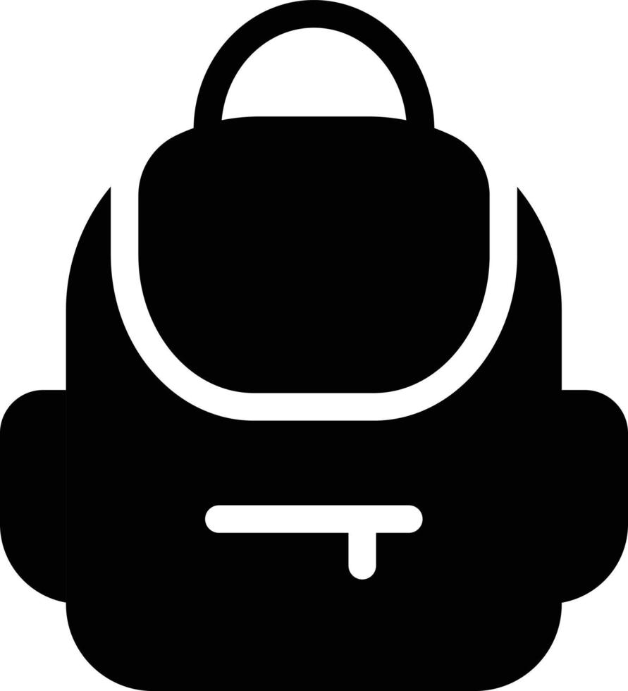 backpack vector illustration on a background.Premium quality symbols.vector icons for concept and graphic design.