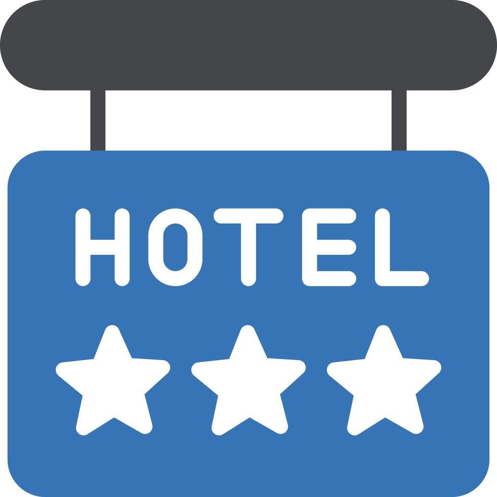 three star hotel vector illustration on a background.Premium quality symbols.vector icons for concept and graphic design.