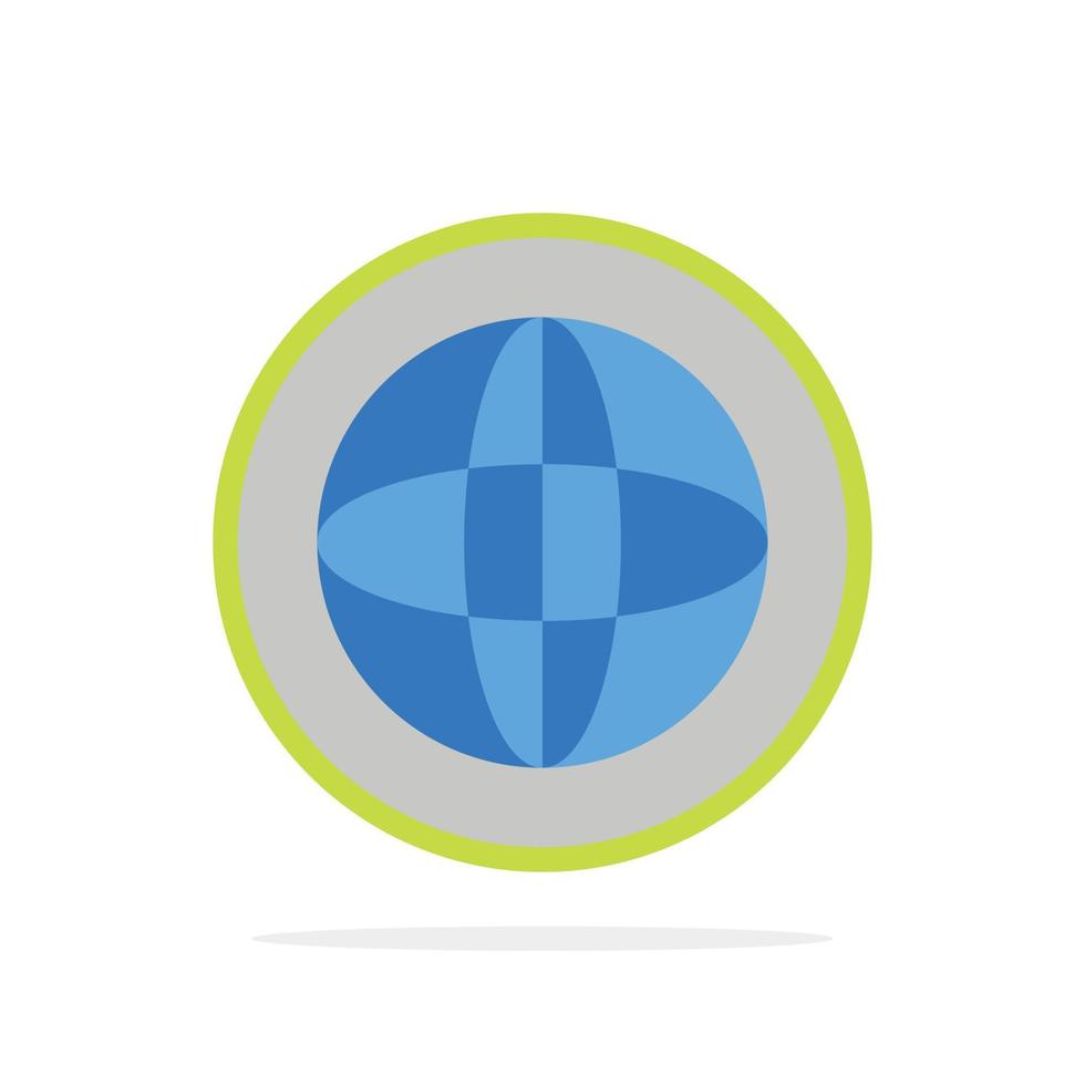 Center Communication Global Help Support Abstract Circle Background Flat color Icon vector