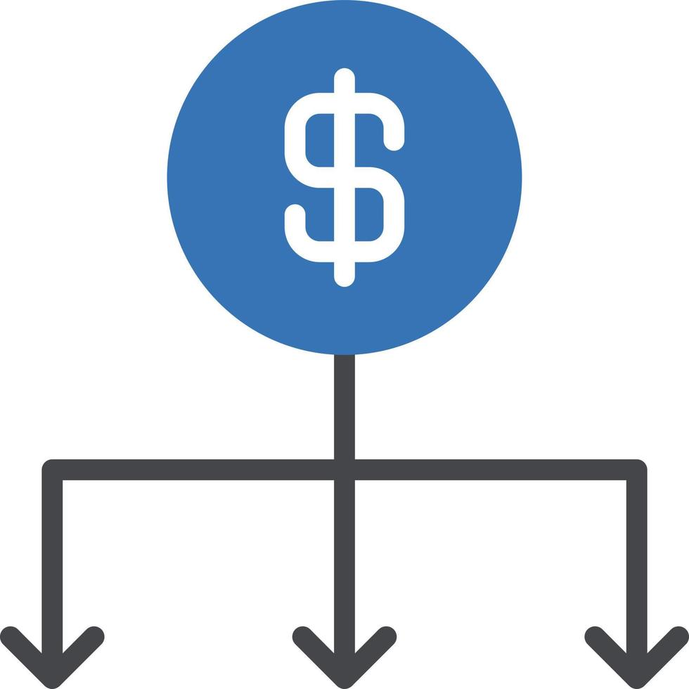 Dollar network vector illustration on a background.Premium quality symbols.vector icons for concept and graphic design.