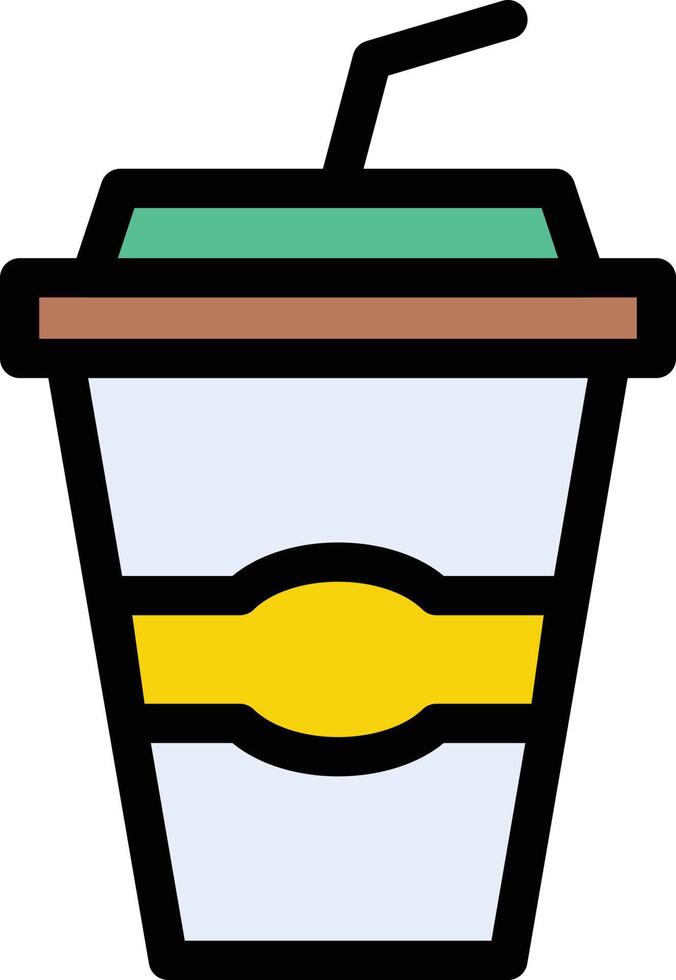 ilustración vectorial de bebidas en un fondo. símbolos de calidad premium. iconos vectoriales para concepto y diseño gráfico. vector