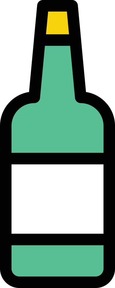 wine bottle vector illustration on a background.Premium quality symbols.vector icons for concept and graphic design.