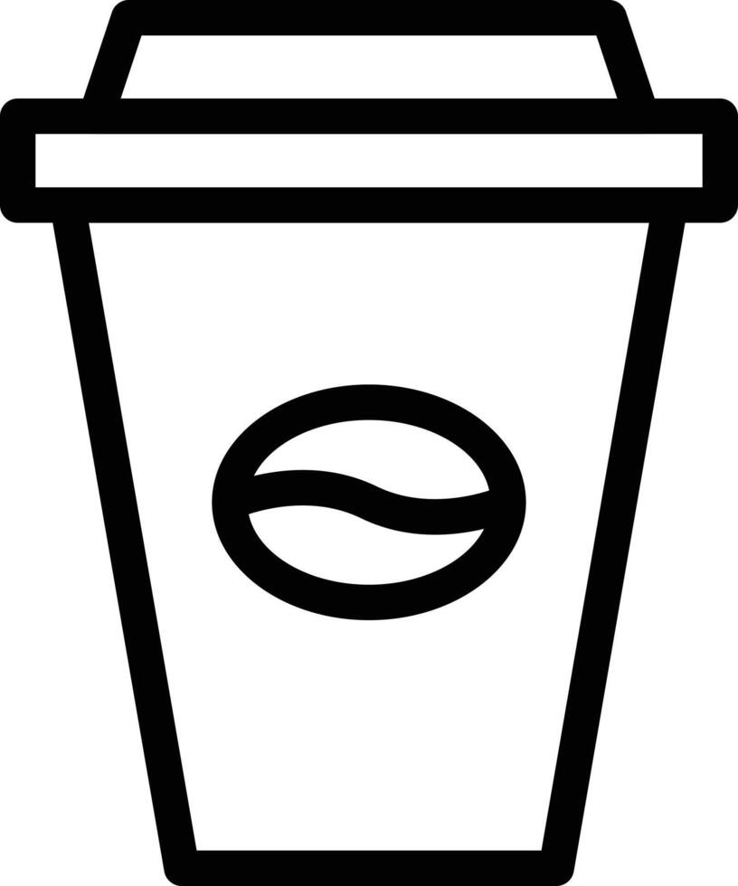 ilustración de vector de café en un fondo. símbolos de calidad premium. iconos vectoriales para concepto y diseño gráfico.