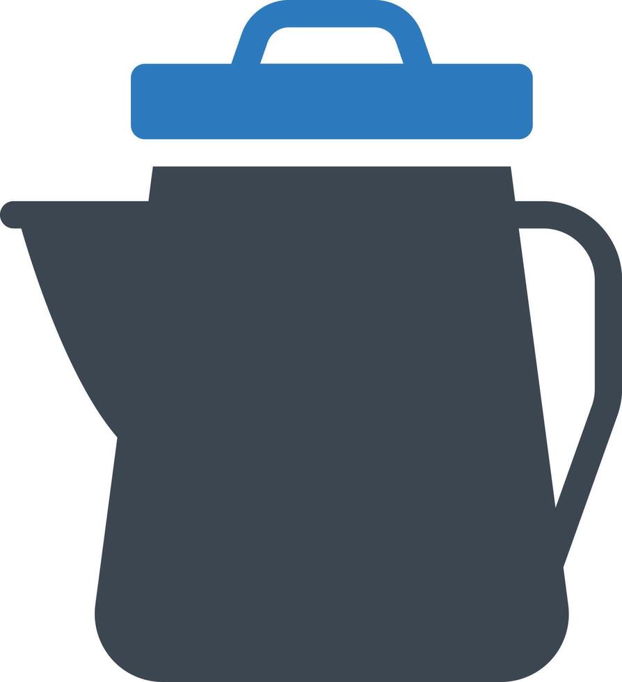 jug vector illustration on a background.Premium quality symbols.vector icons for concept and graphic design.